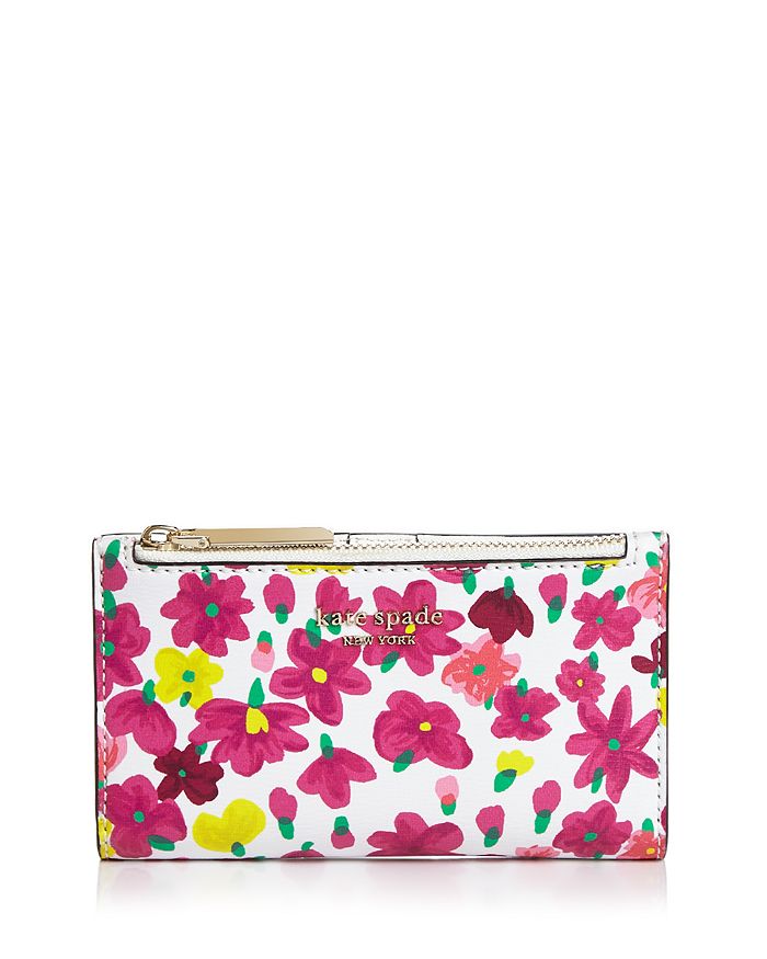 kate spade new york Small Floral Bifold Wallet Bloomingdale's