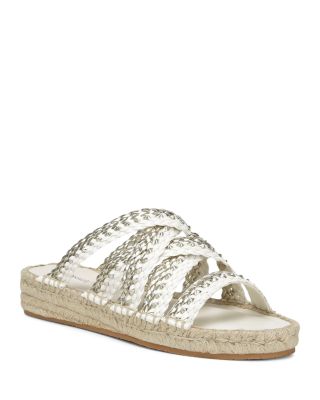 donald pliner silver sandals