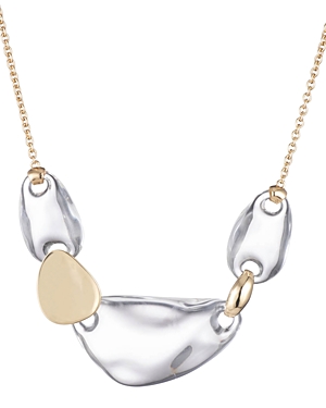 ALEXIS BITTAR WATERY LUCITE LINK NECKLACE, 16,AB91N028000