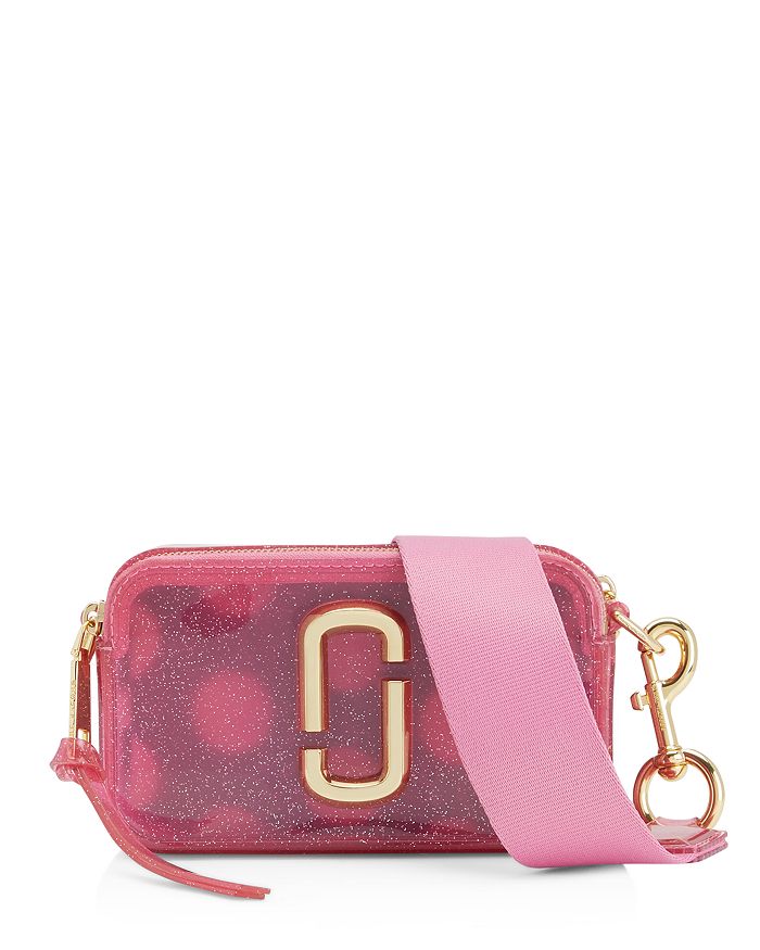 MARC JACOBS MARC JACOBS Snapshot Jelly Glitter Crossbody | Bloomingdale's