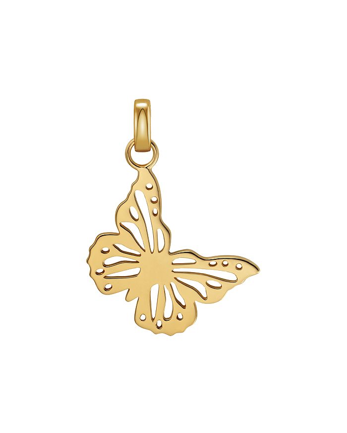 MICHAEL KORS OVERSIZED BUTTERFLY CHARM IN 14K GOLD-PLATED STERLING SILVER,MKC1152AA