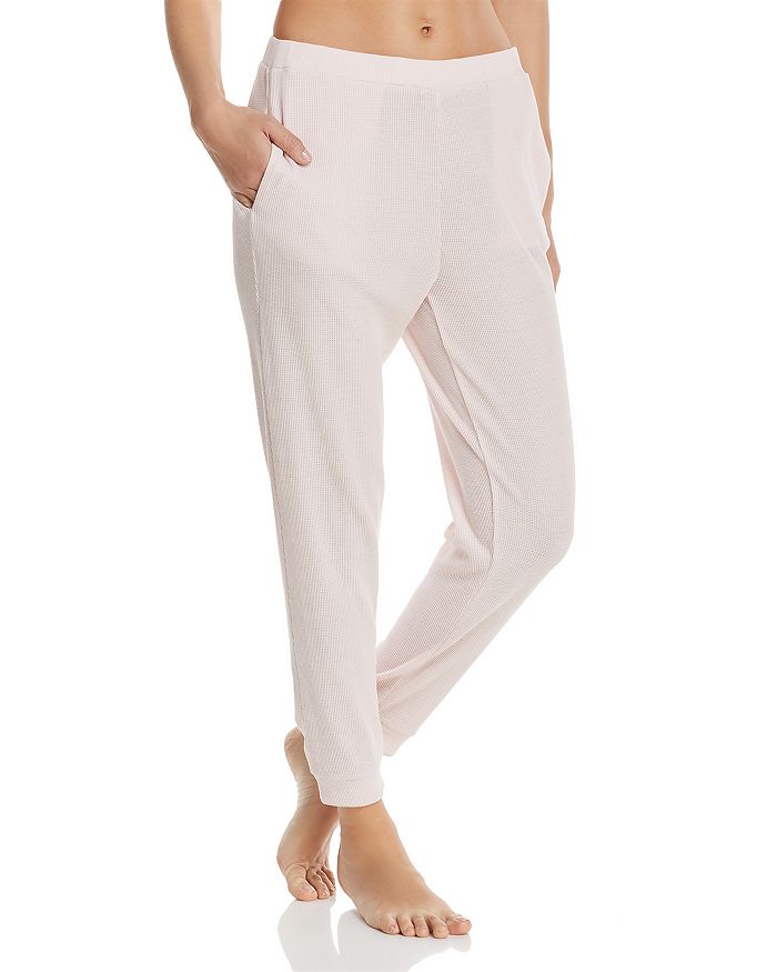 Natural Skin Whitely Waffle-knit Lounge Pants In Rose