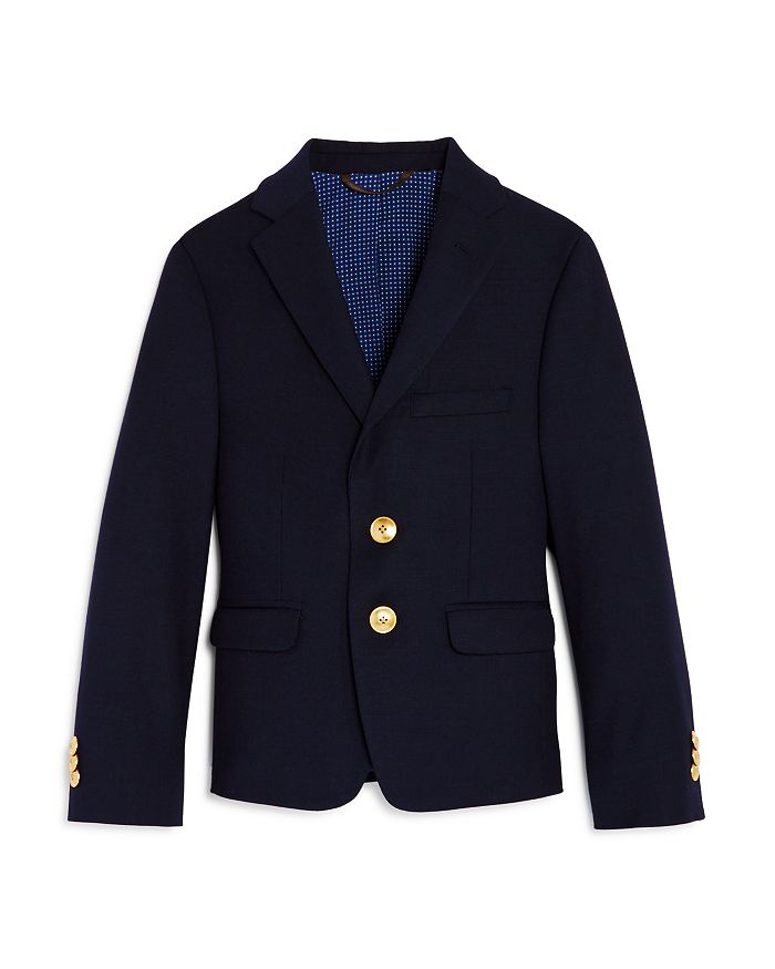 Michael Kors Boys' Dress Gold-button Sport Coat, Little Kid - 100% Exclusive In Navy