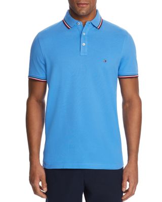 tommy hilfiger tipped slim fit polo