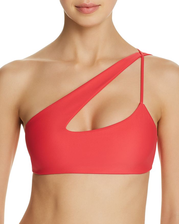 MIKOH Queensland Cross Shoulder Bikini Top Bloomingdale s