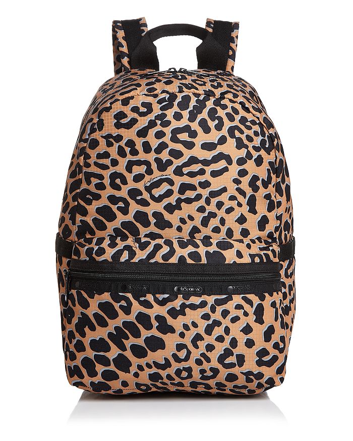 Lesportsac leopard hot sale backpack