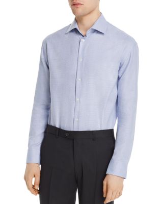 Emporio Armani - Patterned Modern Fit Dress Shirt