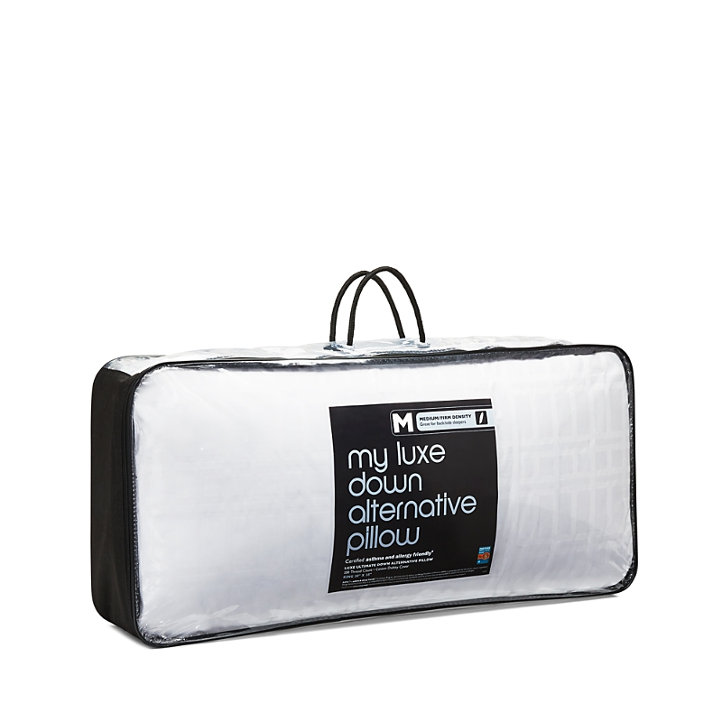Bloomingdale's My Luxe Asthma & Allergy Friendly Medium/firm Density Down Alternative Pillow, King - Exclusive In White