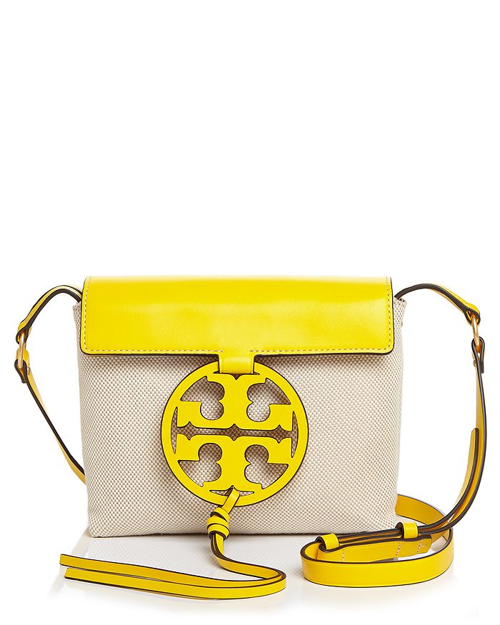 Tory burch top miller canvas crossbody
