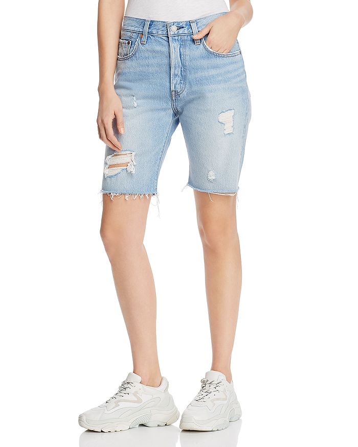 Levi's 501 High Rise Slouch Denim Shorts in Slouch Around | Bloomingdale's