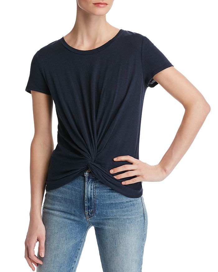 Aqua Twist-front Tee - 100% Exclusive In Navy | ModeSens