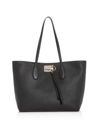 ferragamo black tote