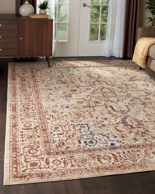 MINK HOME Taza Heriz Area Rug, 7'10" x 9'10"