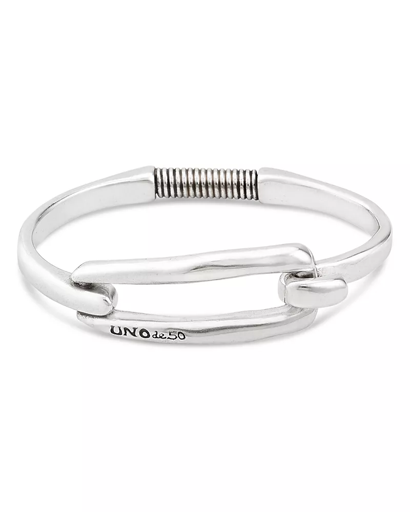 UNOde50 Sterling Silver Plated with Buckle Bracelet
