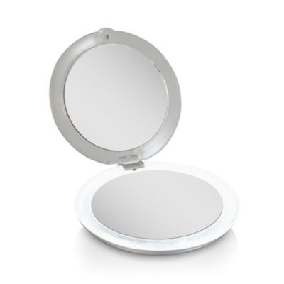 Zadro Ultimate LED Lighted Compact Mirror with 1X/10X Magnification |  Bloomingdale's