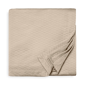 Sferra Favo Coverlet, Full/queen In Latte