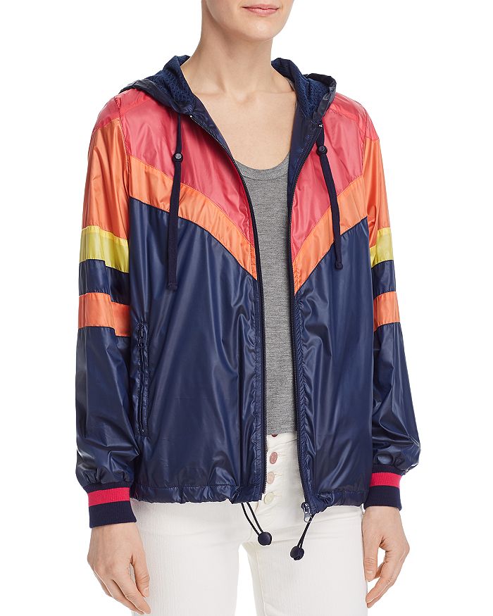 Chevron windbreaker new arrivals