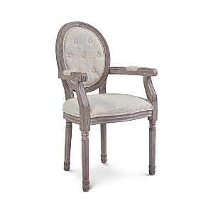 Modway Arise Vintage French Dining Armchair In Gray
