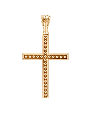 John Hardy 18K Yellow Gold Classic Chain Jawan Cross Pendant