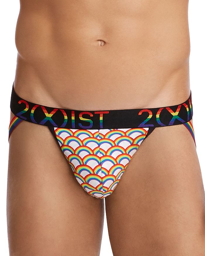 2(x)ist Pride Jock Strap In Pride Rainbow ModeSens