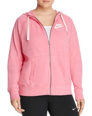 nike pink vintage hoodie