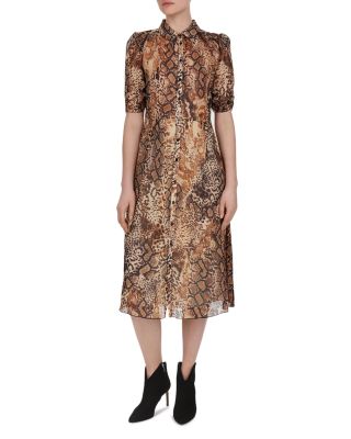 ba&sh leopard dress