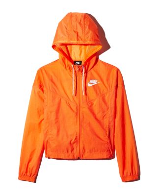 nike jackets orange