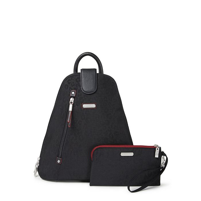 Shop Baggallini New Classic Metro Backpack With Rfid Phone Wristlet In Black