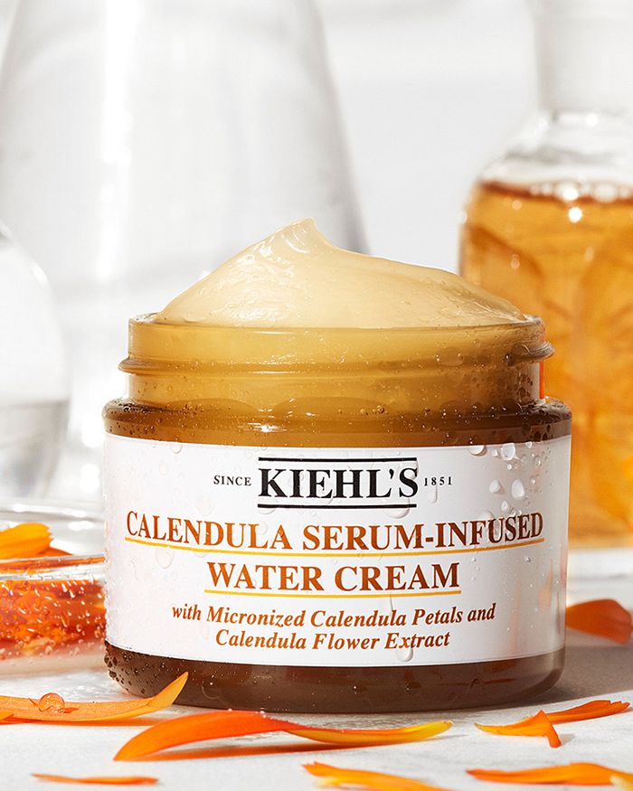 Shop Kiehl's Since 1851 Calendula Serum-infused Water Cream 1.7 Oz.