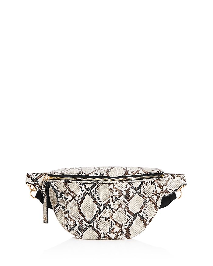 Aqua Snake Print Medium Belt Bag 100 Exclusive ModeSens