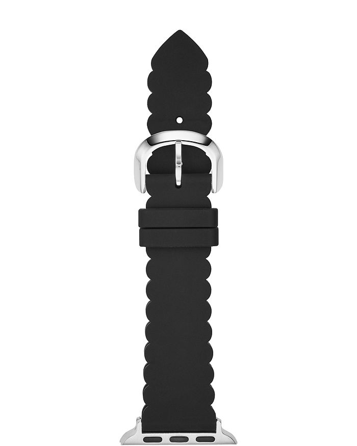 KATE SPADE KATE SPADE NEW YORK SCALLOP SILICONE BAND FOR APPLE WATCH, 38MM-44MM,KSS0032