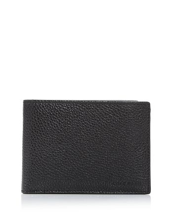 Cole Haan Colby Pebbled Leather Bi-Fold Wallet - 100% Exclusive ...