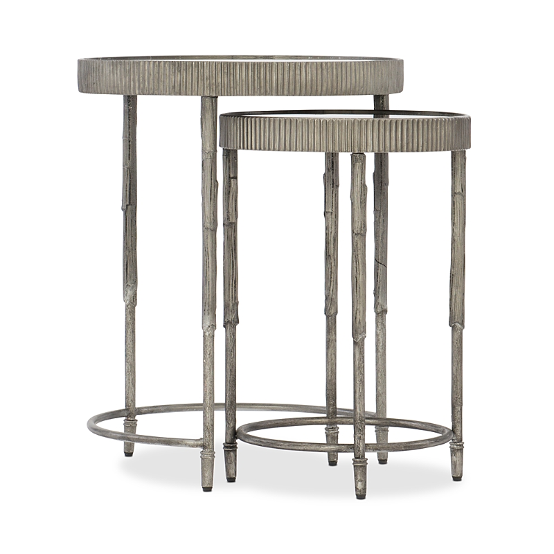 Hooker Furniture Accent Nesting Tables In Iron
