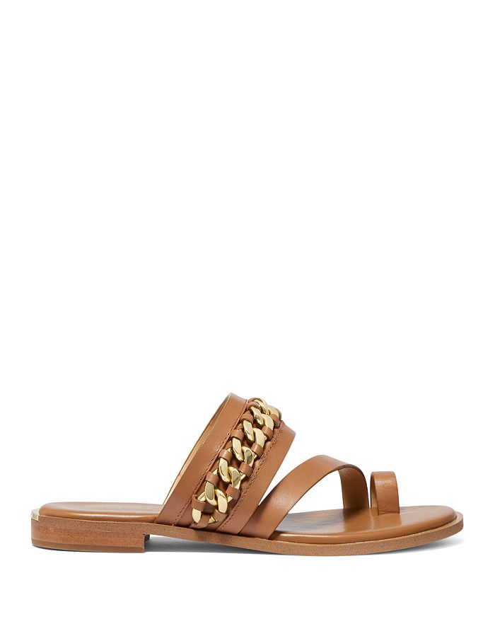 Bergen curb top chain slide sandal