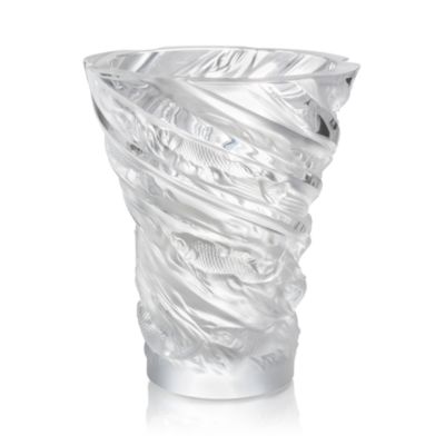 Lalique - Carpes Koi Vase