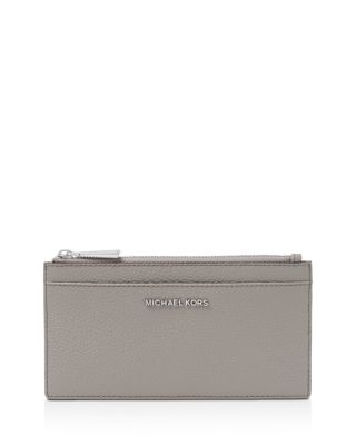 michael kors large leather card case