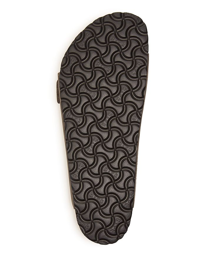 Shop Birkenstock Men's Arizona Slide Sandals In Gray