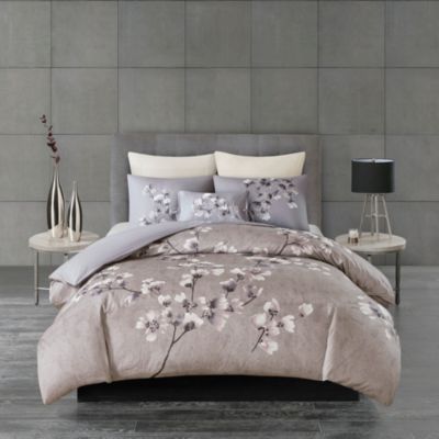 Sakura Blossom Duvet Cover Set, Full/Queen