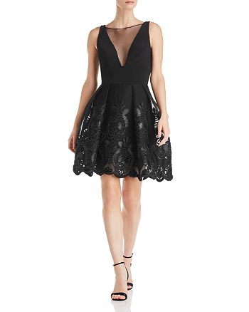 AQUA Embellished Party Dress - 100% Exclusive | Bloomingdale's