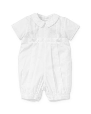 Boys' 3-Piece Christening Gown, Suit & Bonnet Set - Baby