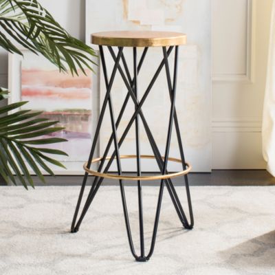 Lorna Gold Leaf Barstool