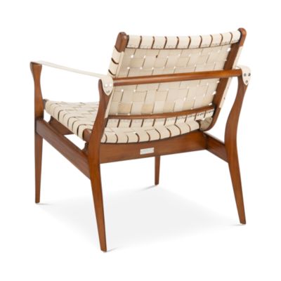 Couture Dilan Leather Safari Chair