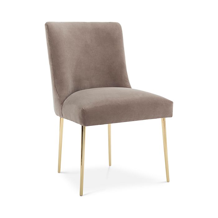 Safavieh Couture Nolita Velvet Accent Chair In Grey