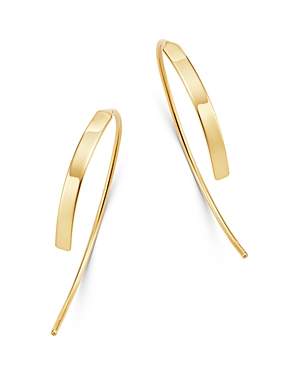 Moon & Meadow Bar Threader Earrings in 14K Yellow Gold - 100% Exclusive