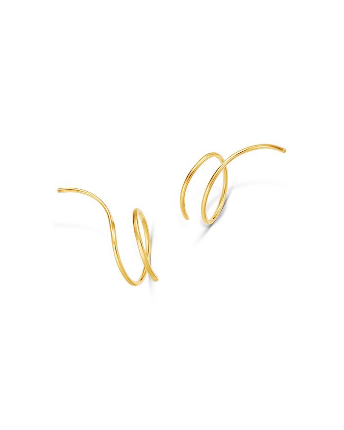 Moon & Meadow Wire Climber Earrings In 14k Yellow Gold - 100% Exclusive