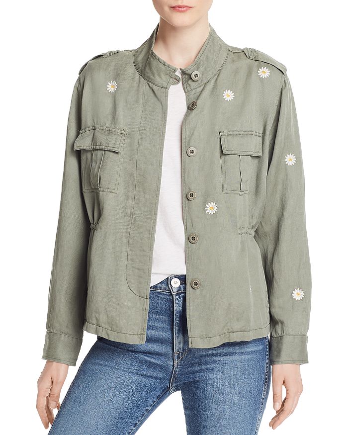 EMBROIDERED UTILITY JACKET