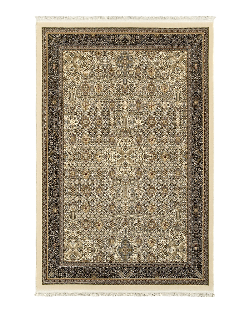 Oriental Weavers Masterpiece 1335i Area Rug, 3'10 X 5'5 In Ivory/navy