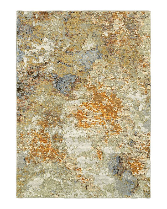 Oriental Weavers Evolution 8031b Area Rug, 6'7 X 9'6 In Gold/beige