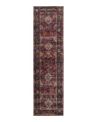 Oriental Weavers Andorra 7153A Runner Rug, 2'6 x 12'