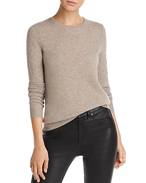 C By Bloomingdale's Crewneck Cashmere Sweater - 100% Exclusive In Sesame